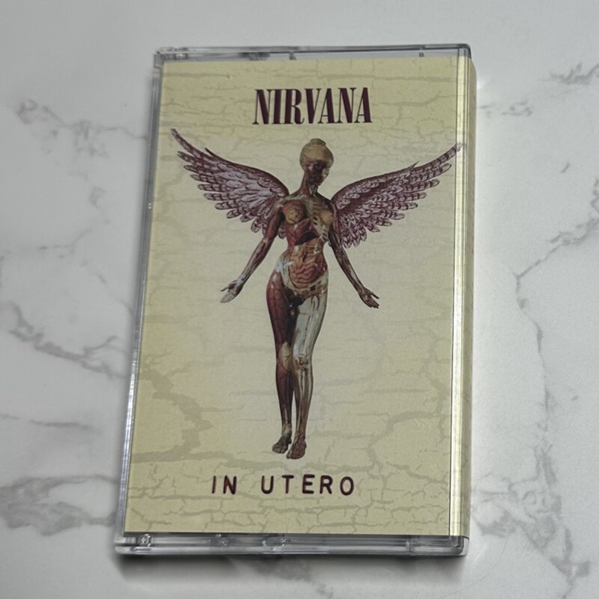 Audio Musically - Nirvana in Utero Cassette Tape Grunge
