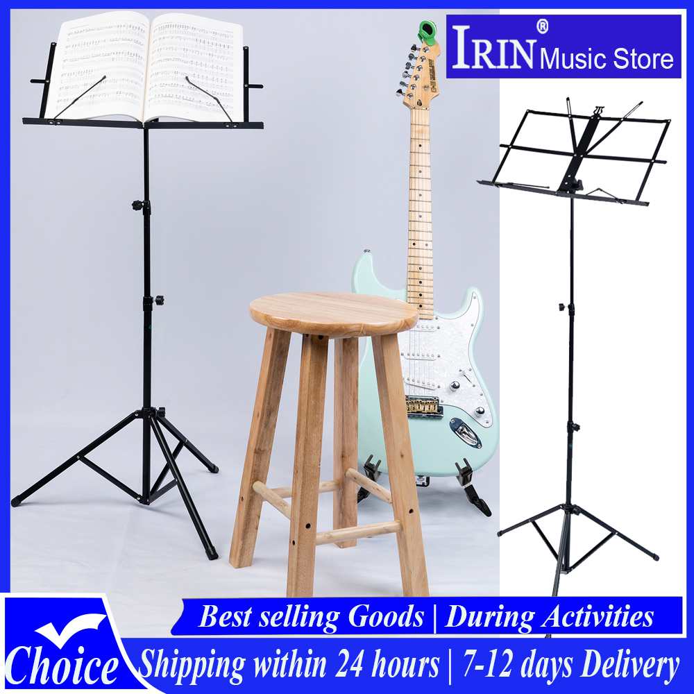Music Stand Folding - Collapsible Music Stand Adjustable Height Portable