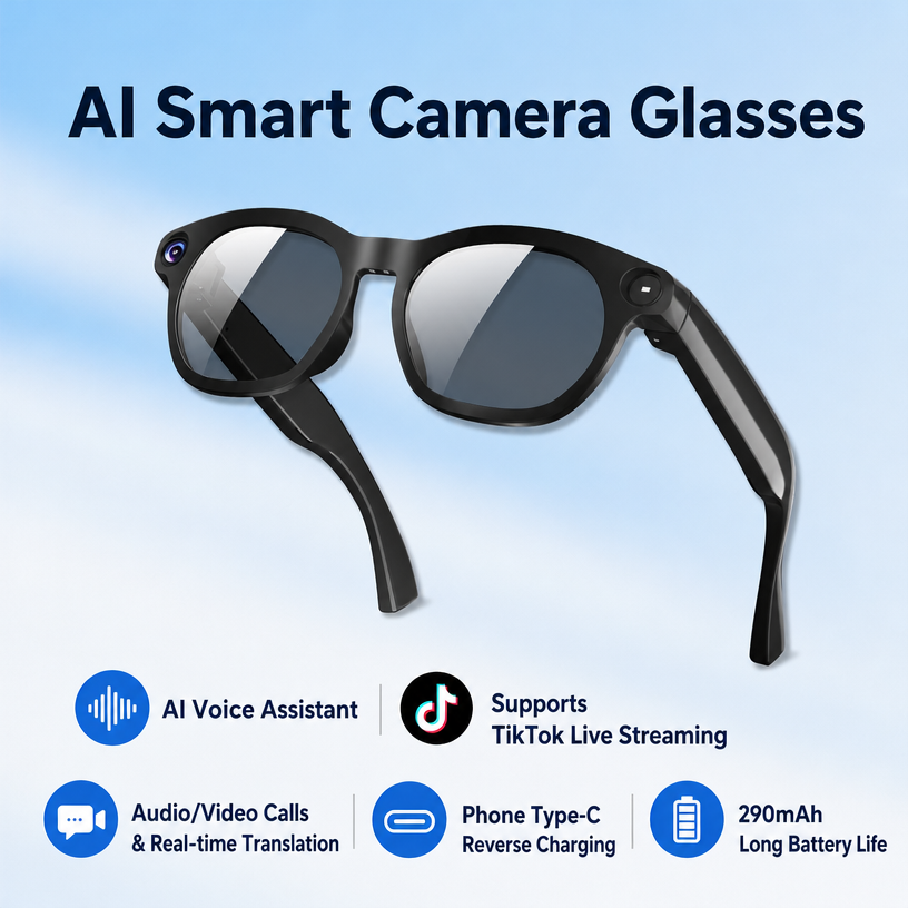 AI Smart Shooting Glasses, Sup - огляд і ціна Audio Music Online Free