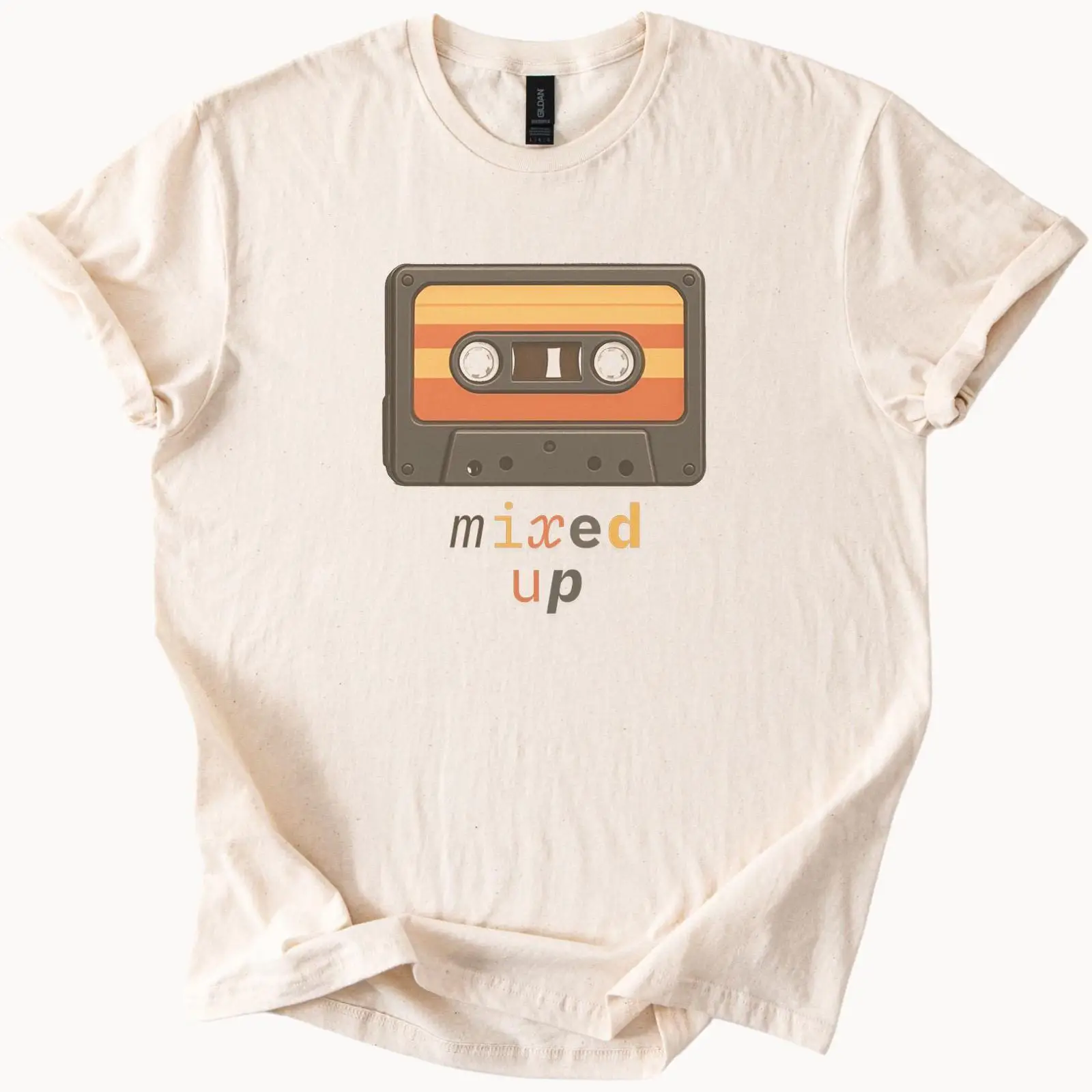 Cassette Tape Mixed Up T Shirt - огляд і ціна Audio Vibes Music