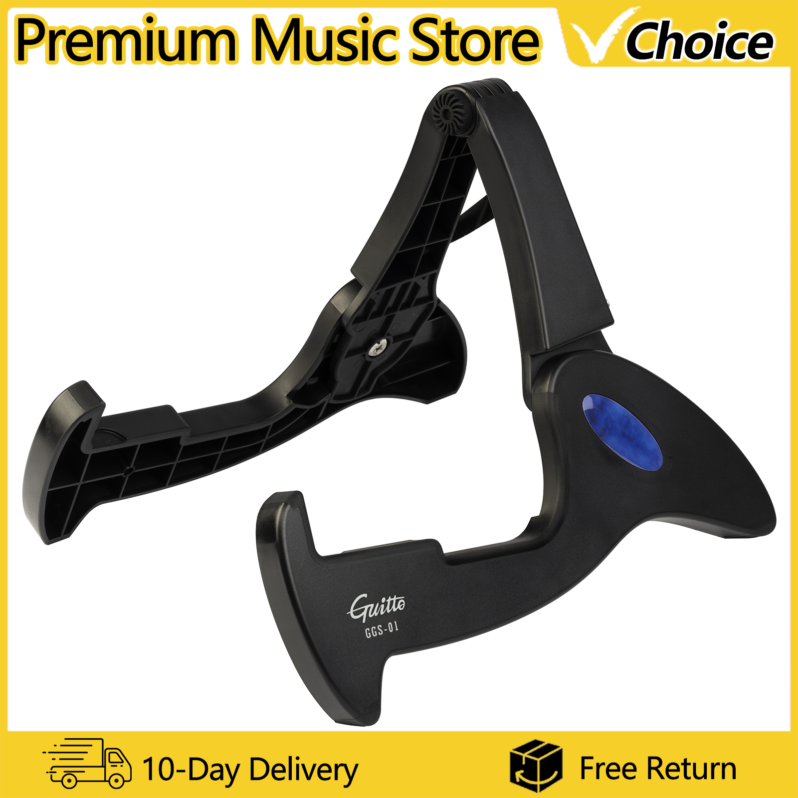 GUITTO GGS-01 Guitar Stand Gui - огляд і ціна Music Stand Folding