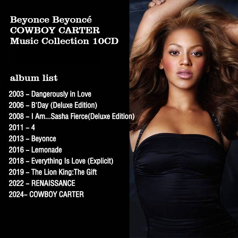 Beyonce 10CD Music Album Colle - огляд і ціна Audio Musically
