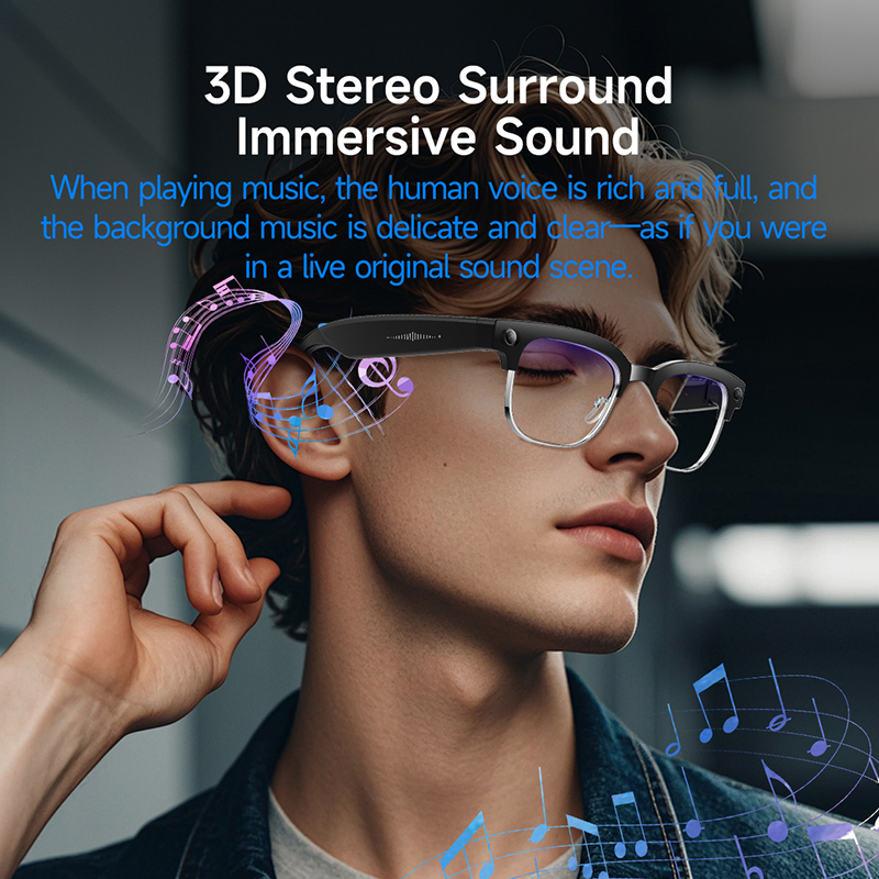 Smart Camera Glasses Photo and - огляд і ціна Audio Music Recognition