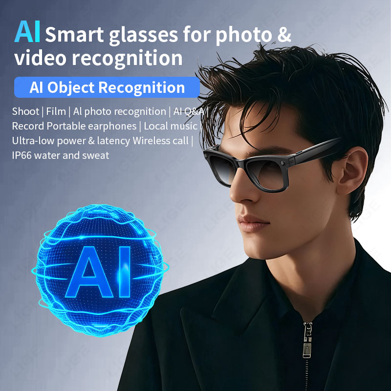 New Upgrade Smart Glasses 5MP  - огляд і ціна Audio Music Recognition