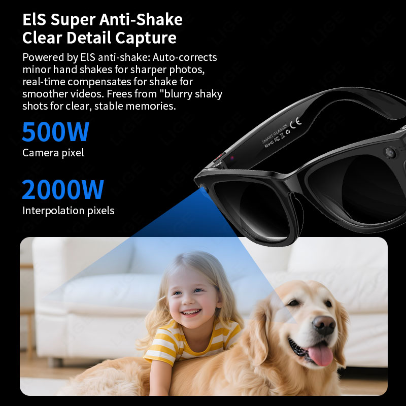 New Upgrade Smart Glasses 5MP  - огляд і ціна Audio Music Recognition