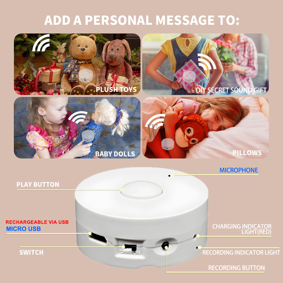 Small Music Box Button Play 19 - огляд і ціна Audio Music Box