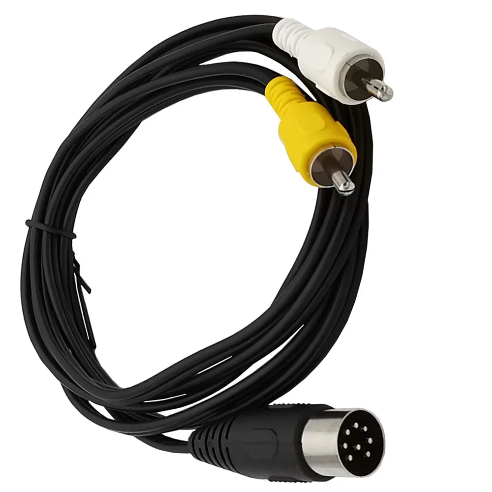 Din 8 Pin to 2RCA Cable 8Pin D - огляд і ціна Audio Music Box