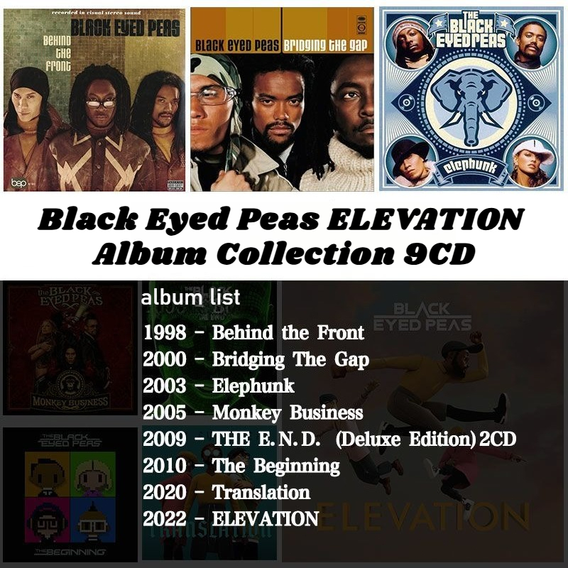Black Eyed Peas Complete 9CD M - огляд і ціна Audio Musically