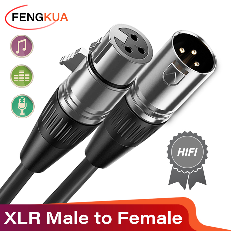 3Pin XLR Cable Male to Female  - огляд і ціна Audio Music Box