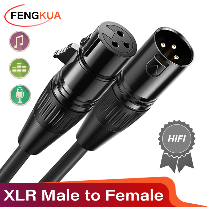 3Pin XLR Cable Male to Female  - огляд і ціна Audio Music Box