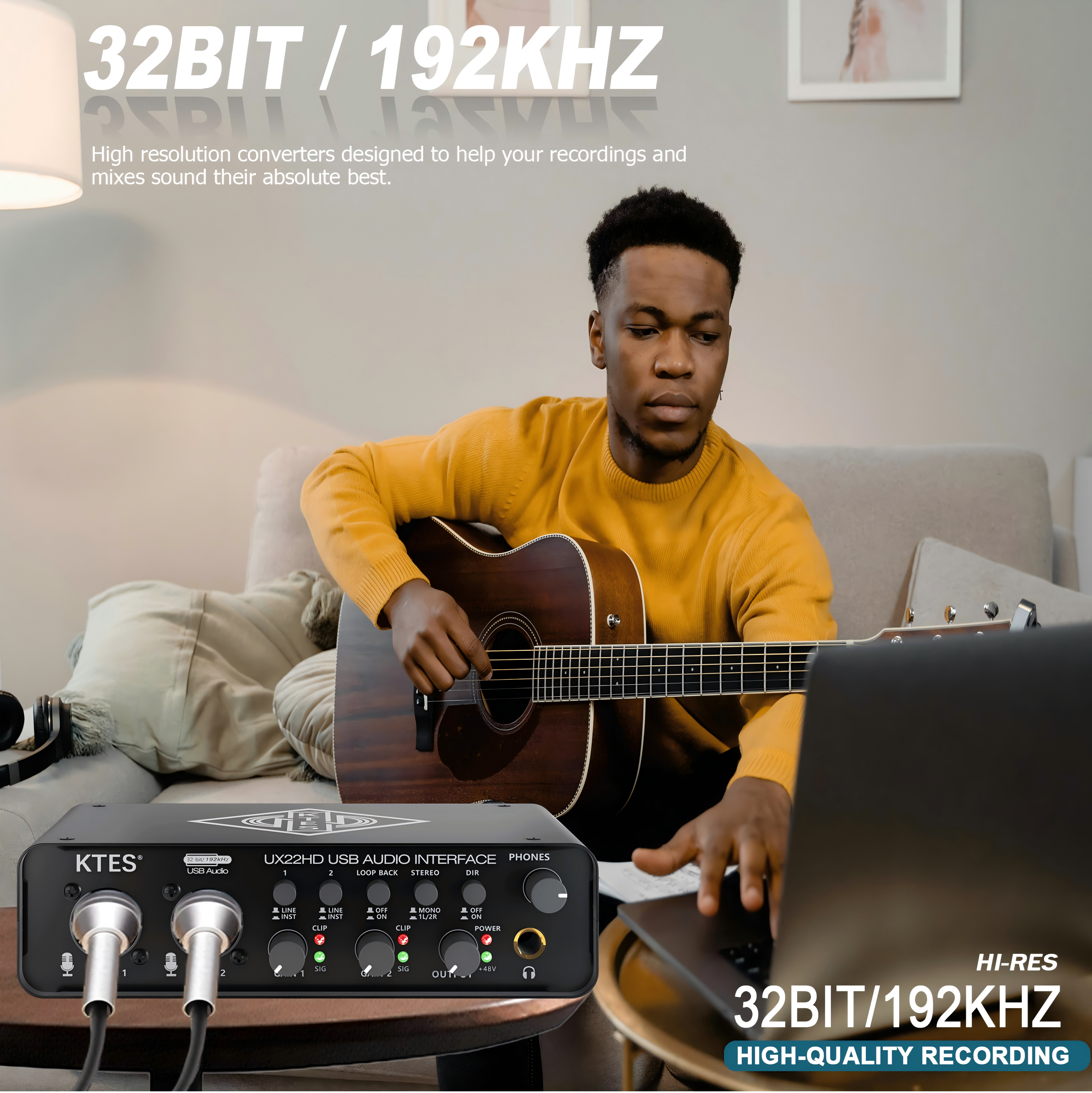 UX22 Audio Interface 192kHz 32 - огляд і ціна Audio Youtube Music Free