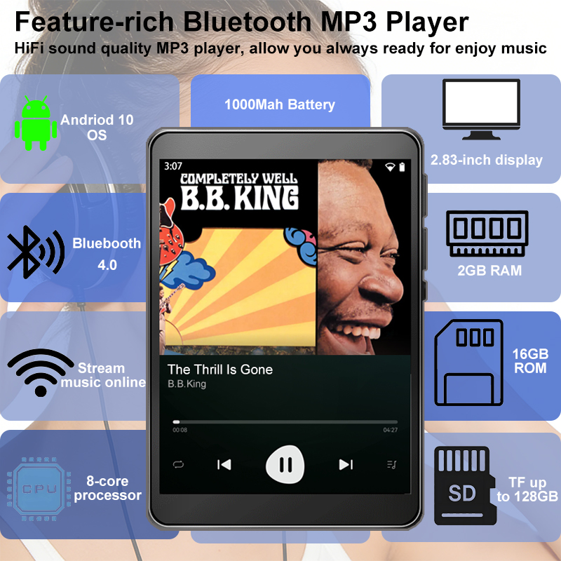 Android 10 MP3 Player Lossless - огляд і ціна Audio Music Online Free