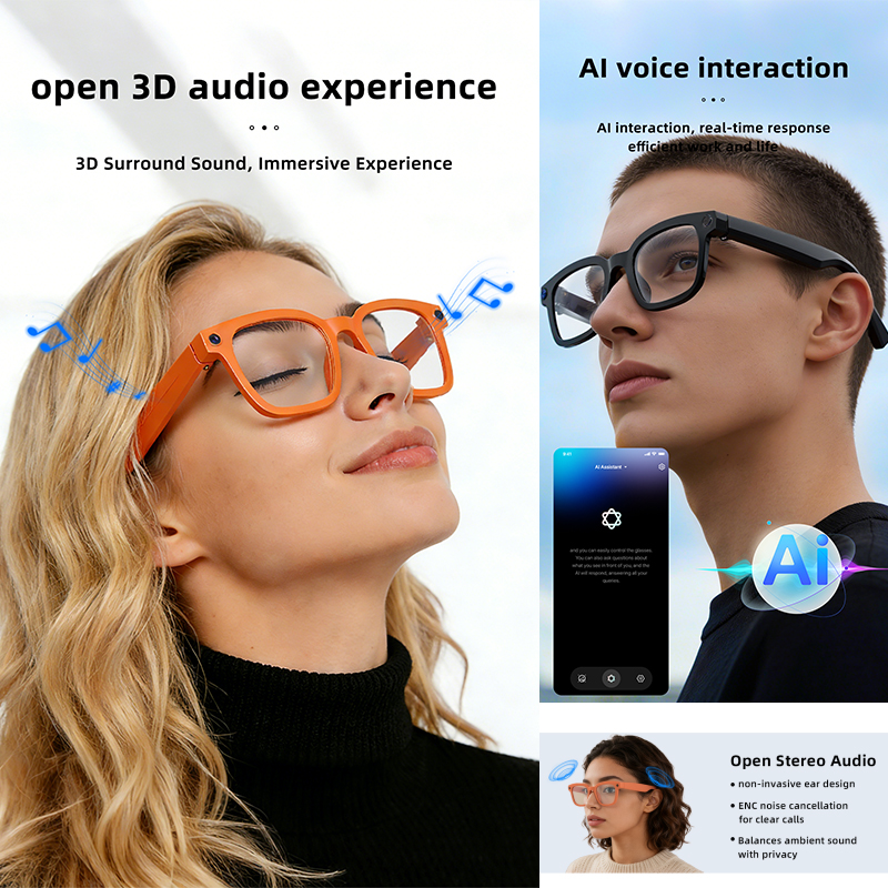 800W Smart Shooting Glasses An - огляд і ціна Audio Music Recognition