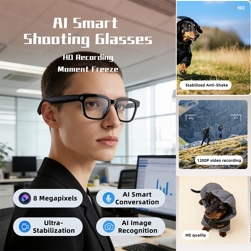 800W Smart Shooting Glasses An - огляд і ціна Audio Music Recognition