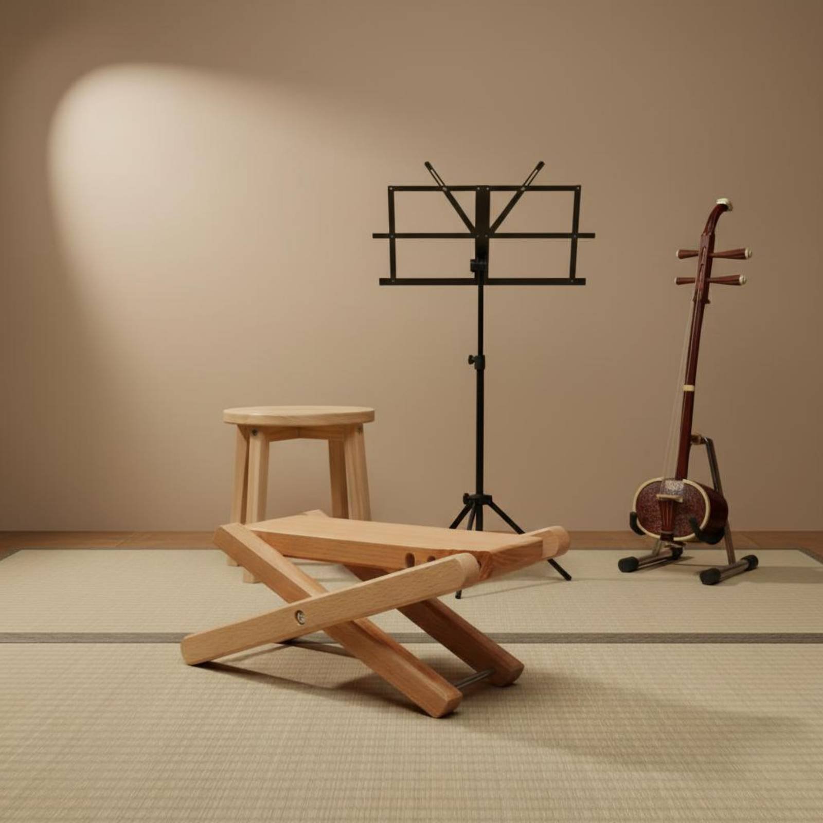 Adjustable Guitar Footrest Stu - огляд і ціна Music Stand Folding