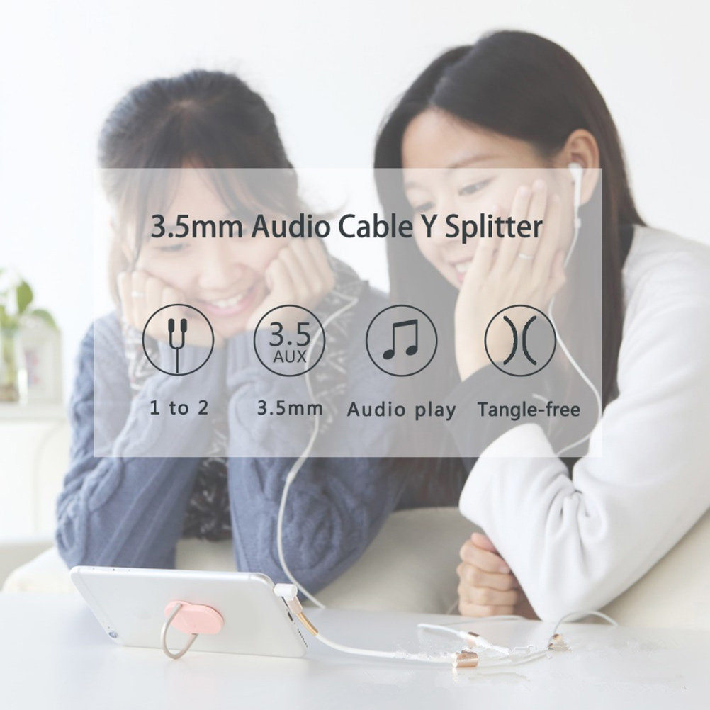 Dual 3.5mm Audio Line Aux Spli - огляд і ціна Audio Music Online Free
