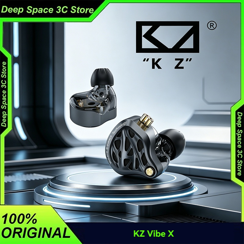 KZ Vibe X Wired Earphones 13mm - огляд і ціна Audio Vibes Music
