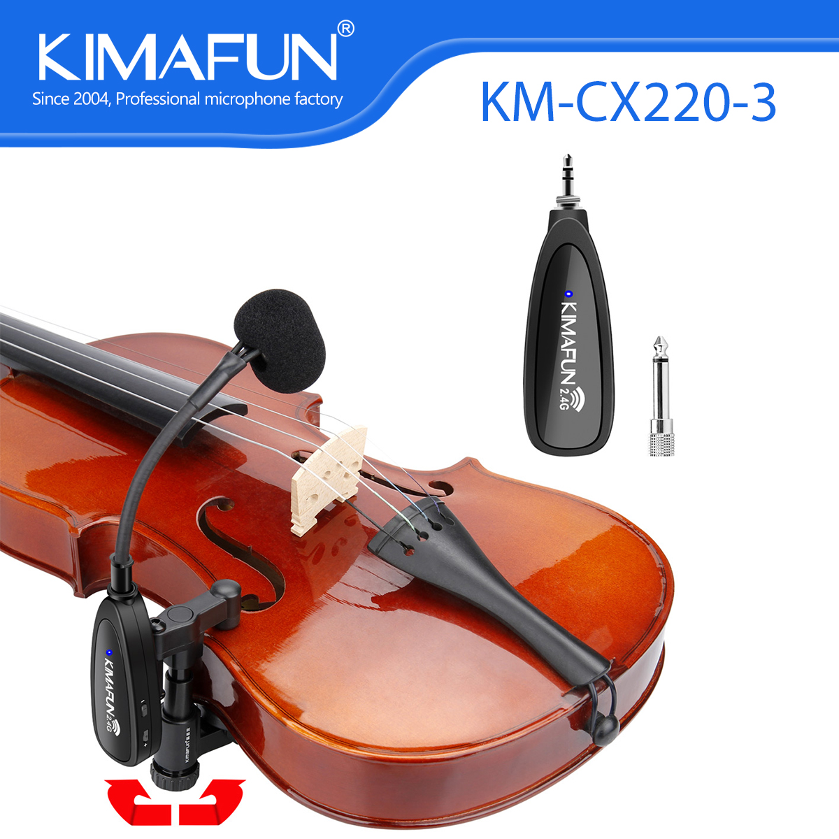 KIMAFUN 2.4G Musical Instrumen - огляд і ціна Audio Youtube Music Free